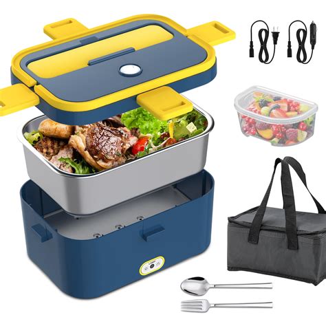 electric lunch box for baby food|heated lunch box for car.